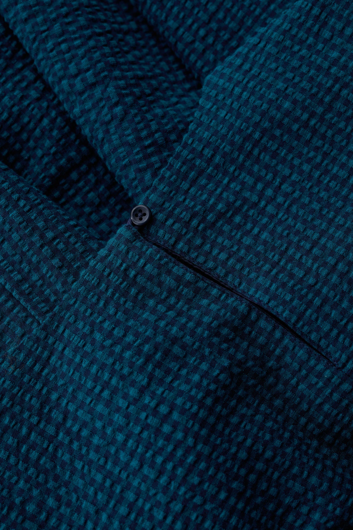 Ärmelloses Gingham-Kleid Brouse
