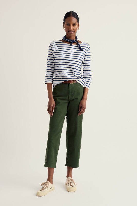 Penwith verkürzte Jeans mit geradem Bein