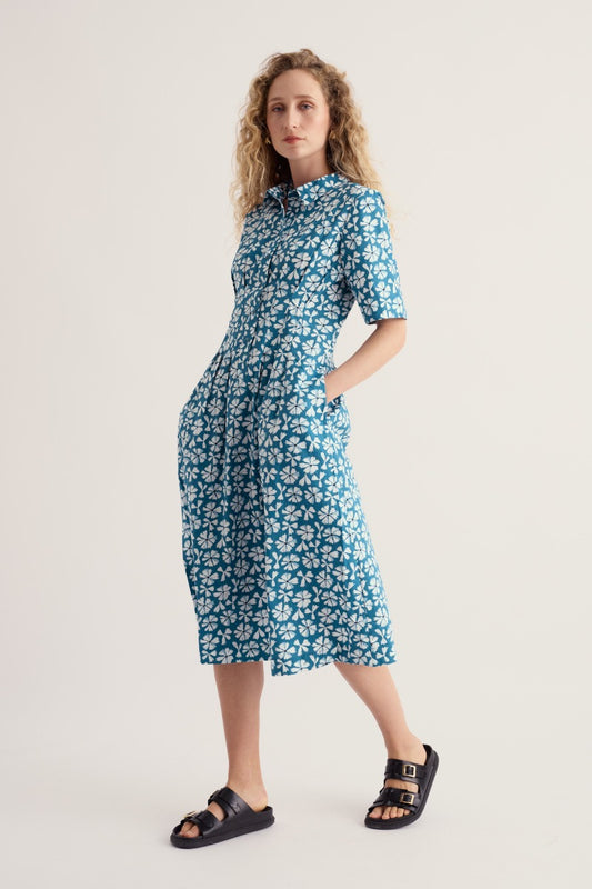 Wild Liquorice Hemdkleid aus GOTS-zertifizierter Bio-Baumwolle